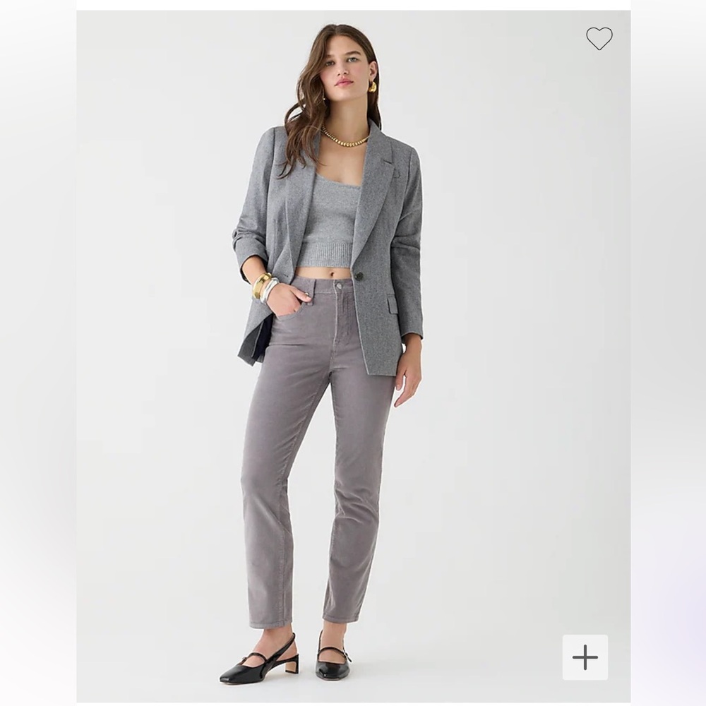 NWT J. Crew Corduroy Vintage Straight Pants